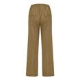 thumbnail image 3 of Daeful Mens Trousers Drawstring Pants Summer Solid Fashion Sweatpants Ginger 5XL, 3 of 9