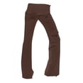 thumbnail image 2 of Dvkptbk Cargo Pants Pantalon Femme Mode Couleur Unie Taille Haute à Bouton Poche Pantalon de Travail Pantalon Décontracté Pantalon Ample Extensible Pantalon à Jambe Grand, 2 of 5
