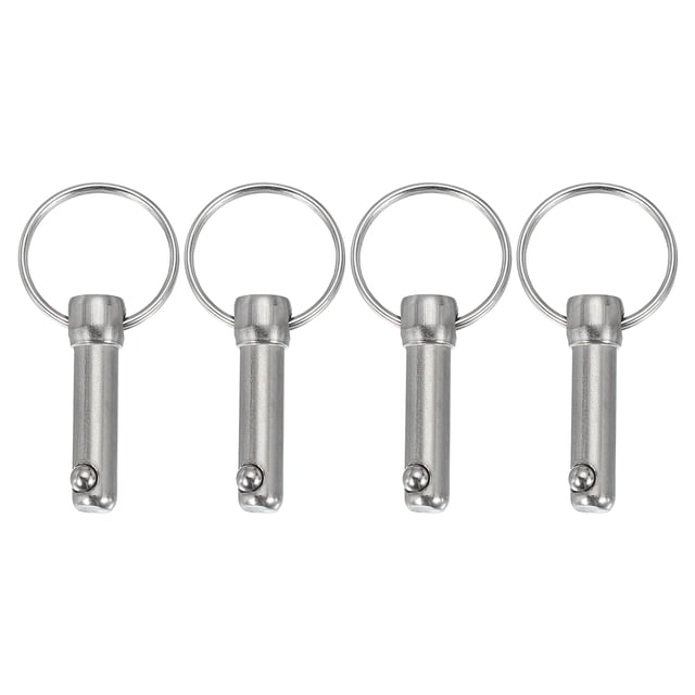 Uxcell Quick Release Pin Bimini Top Pin Marine Hardware Carbon Steel 5/16"x0.83"
