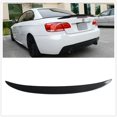 thumbnail image 2 of P Style Rear Trunk Lid Spoiler Wing For BMW 3 Series E92 & E92 M3 Coupe 2 Door 2005-2012 Real Carbon Fiber Tailgate Lip Splitter, 2 of 6