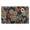 Moderne Floral (46), variante sur Tapis Floral Vieilli 20x32 Pouces - Vert, Moderne, Lavable, Antidérapant pour Entrée, Chambre, Salle de Bain, Buanderie - Petit Tapis d'Accent