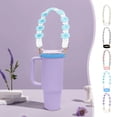 thumbnail image 1 of Vaidha Flower Water Cup Hanging Rope Ring Adjustable Portable Kettle Cup With Pendant, 1 of 3