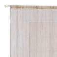 thumbnail image 4 of tredstone Rideaux à Franges Simples Séparateur de Porte Patio pour Fenêtres Filet 100x200cm champagne, 4 of 6