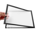 thumbnail image 4 of Unique Bargains 8"x12" Magnetic Display Frame A4 Adhesive Magnetic Sign Holder Black 5 Pack, 4 of 6