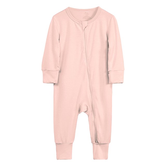 2025 Cotton Cat and Clothes Rompers Footless Pajamas Zipper Boys Romper Long Sleeve Sleeper