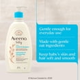 thumbnail image 4 of Aveeno Baby, Natural Oat Extract, Daily Wash & Shampoo532ml, 4 of 9