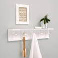 thumbnail image 2 of kieragrace Kian Wall Shelf with 5 Pegs, 2 of 5