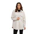 thumbnail image 4 of Mexx Faux Suede Women's Shacket, 4 of 5