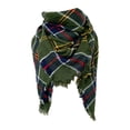 thumbnail image 2 of Jusqu'à 65 % de Rabais Mode Hiver Femmes Foulard Colorée Décontractée Carrée à Franges Châle Foulard à la Mode en Liquidation, 2 of 4
