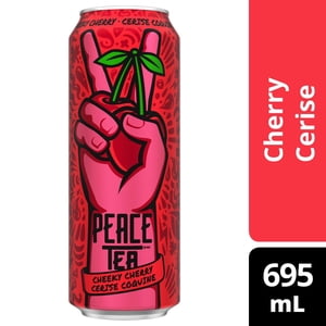 Peace Tea Cheeky Cherry Can, 695 mL