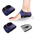 thumbnail image 1 of ZLight Protecteurs de Talon Coussinets de Talon en Gel Manchons de Talons Ajustables Lavables Réutilisables Coussinets de Talon Hommes Femmes Bleu, 1 of 6