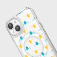 thumbnail image 4 of iPhone 15 Clear Case - Blue and Yellow Bumble Design, 4 of 5