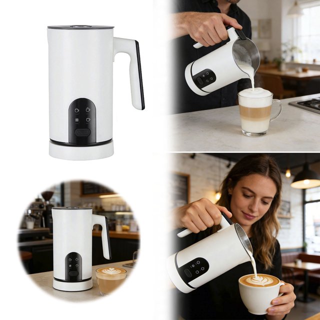 BotaniNest Milk Frother 4 In 1 Automatic Milk Steamer & Foamer 11.8oz/350ml Automatic Hot And Cold Foam Maker And Milk Warmer For Latte Cappuccino Matcha Hot Chocolate
