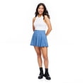 thumbnail image 2 of No Boundaries Women's Pleated Skirt, 2 of 6