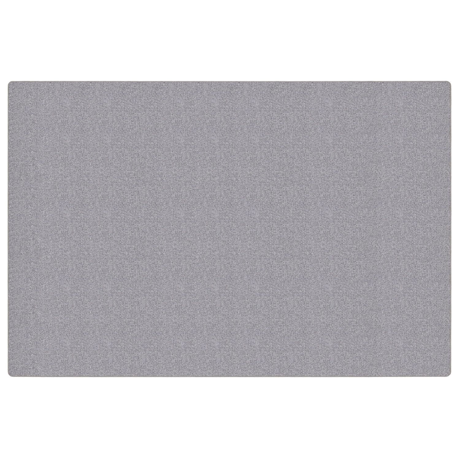 Tapis tissé plat de 4 pi x 6 pi, Wicklow, gris