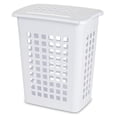 thumbnail image 2 of Sterilite Rectangular LiftTop Plastic Clothes Laundry Hamper Bin w/ Lid (4 Pack), 2 of 3