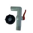 thumbnail image 2 of relayinert IBC Container Plastic Faucets Reservoir on/off Control Connectors Fittings Barrels Accessory Replacing Parts 90° 32mm 1 Pc, 2 of 6