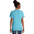 thumbnail image 2 of Hanes Womens ComfortWash V-Neck Tee, L, Summer Squash Yellow, 2 of 4