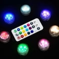 thumbnail image 2 of stanreset 1/2/3/5 Wireless LED Car Interior Ambient Light Remote Control Auto with Battery Luminous Lamp for Vase Aquarium Party Decoration 8 lights 1 Pc, 2 of 6