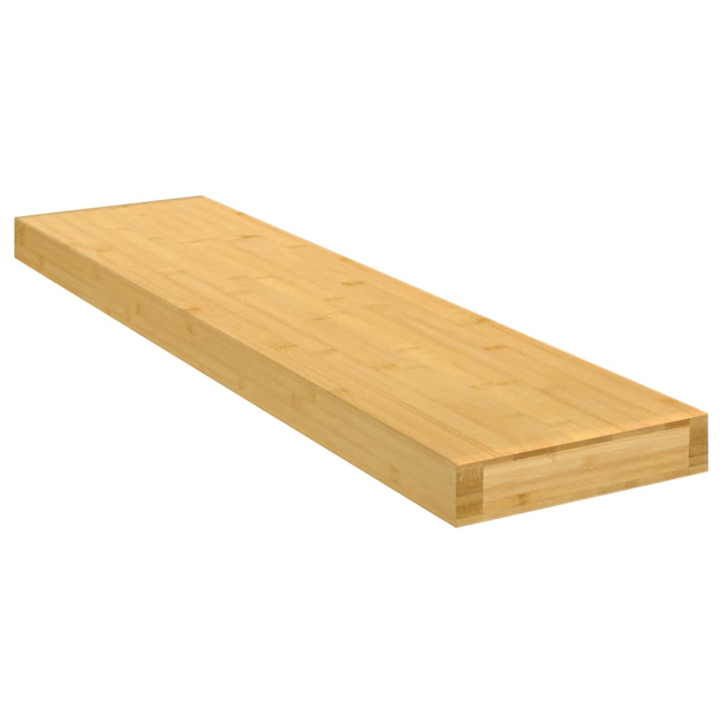 vidaXL Étagère Murale 80x20x4 cm Bambou