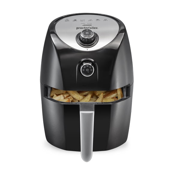 Proctor Silex Air Fryer, 1.5 Liter Capacity, Black (35055)