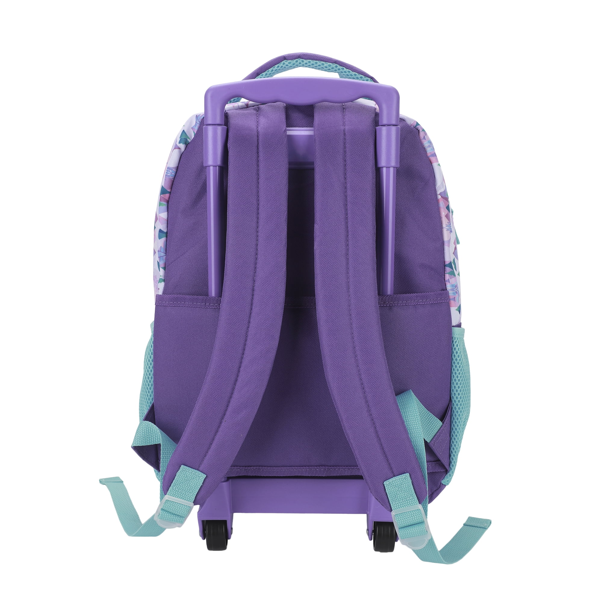 Sac à dos à roulettes de 16 po Disney La Reine des Neiges avec imprimé Anna et Elsa