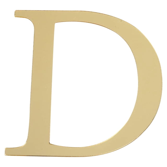 Pompotops Home Wall Decor 26 Letters DIY 3D Signs Acrylic Mirror Wall Stickers Wall Decorations For Living Room Bedroom Home Decor Wall Decals Clearance