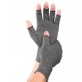 thumbnail image 2 of YAOBAMM Supportive Finger Thumb Gloves Arthritis Compression Fingerless Rehabilitation Wrist Support Wristband Therapy, 2 of 6
