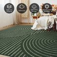 thumbnail image 3 of Boho Area Rug x Machine Washable Rugs for Living Room Non Slip Soft Carpet Geometric Jacquard Textu Carpet for Bedroom Dining Room Nursery Office Living Room Rug -, 3 of 6