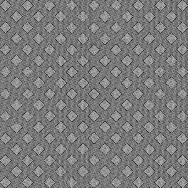 Ahgly Tapis d'Intérieur Lavable en Machine Carré Gris Carbone, 6 Pieds Carré