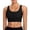 Black, variant on Women Sports Bra Bikini Top Swim Bra Athletic Swim Top Neck Bathing Suit, Suitable For College Life