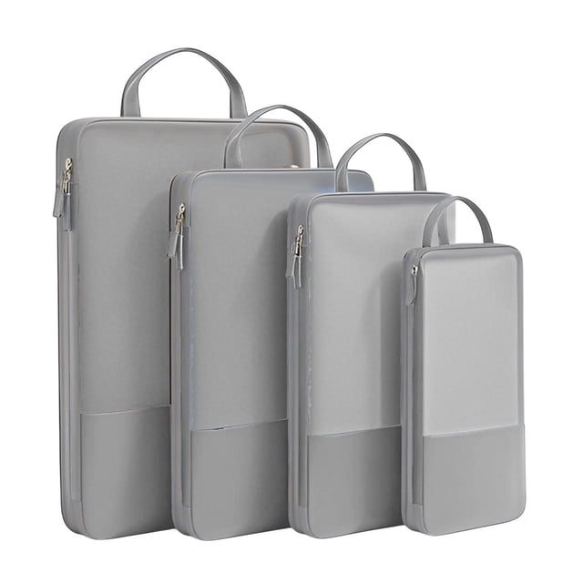 Packing Cubes for Travel 4-Piece Travel Compression Package Cube Set Space Saving Luggage Manager Mesh Bag Easy Travel Packagingcompression Packing Cubes
