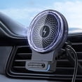 thumbnail image 1 of TIMIFIS Wireless Charging Car Mounted Magnetic Wireless Charger 15W Fast Charging Other Exterior Accessories, 1 of 7
