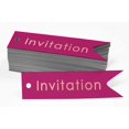 thumbnail image 2 of Inkdotpot Pack Of 50 Real Rose Gold Foil Paper Tags Invitation Party Favor Hang Tags, 2 of 6