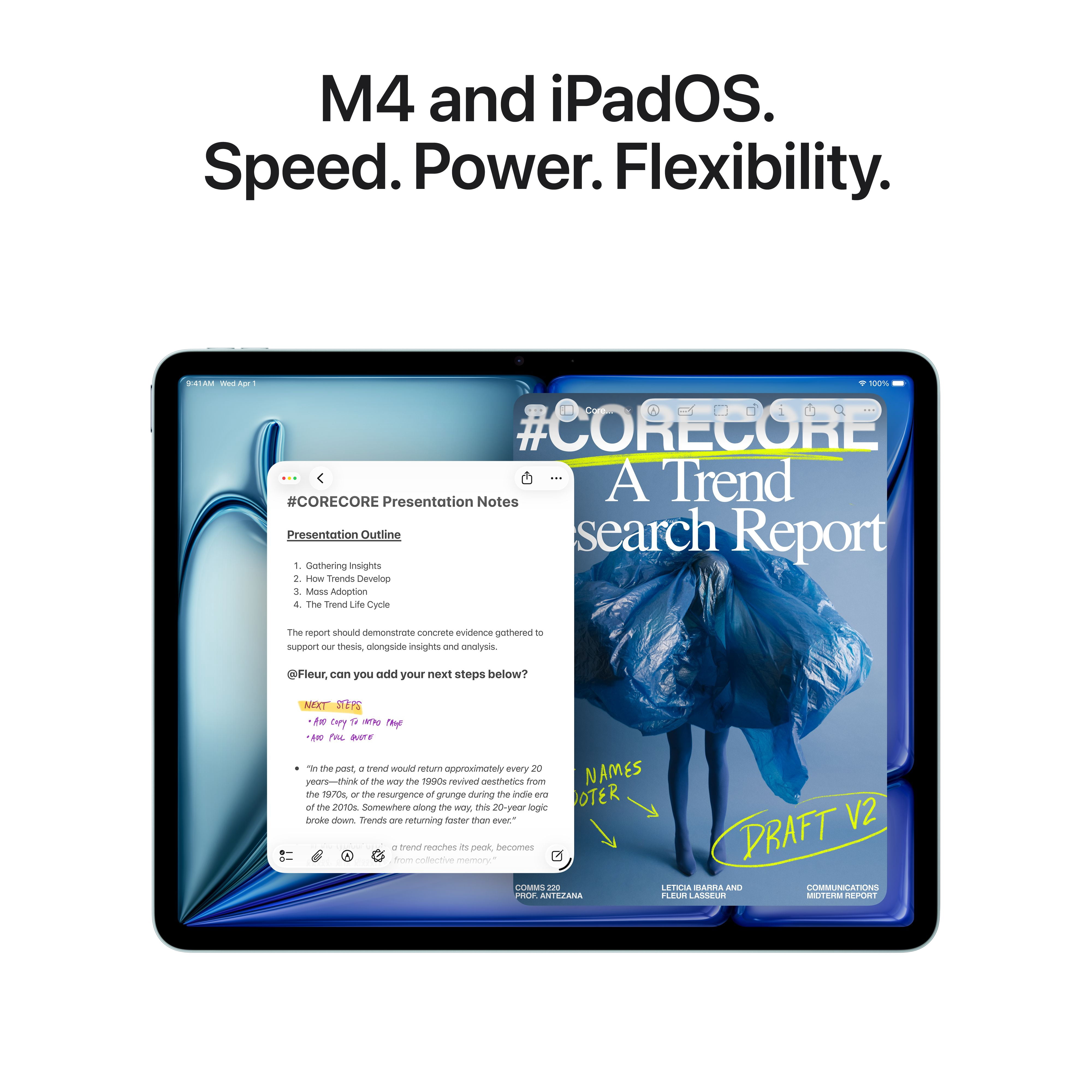 11-inch iPad Air Wi-Fi 128GB - Blue (M4) - Walmart.ca