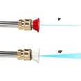 thumbnail image 3 of High Pressure Washer Gutter Cleaner Attachment For Hydrojet Curved Wand 1/4 wand extension Garden Hose Quick Connect, 3 of 9
