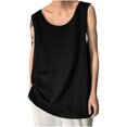 thumbnail image 1 of Tank Top for Men, Mens Summer Solid Fitness Sports Round Neck Large Tank Top, 1 of 4