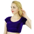thumbnail image 4 of Phagun Readymade Designer Stitched Padded Saree Blouse Wedding Bridal Sari Crop Top, 4 of 5