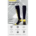 thumbnail image 2 of 6 Paires de Bas de Compression pour Femmes Hommes Circulation 20-30 mmHg Bas de Compression pour Course Infirmière Enflure Voyage Vol, 2 of 8