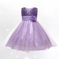 thumbnail image 1 of Robes pour Filles Jupe de Performance en Mousseline Sans Manches à Paillettes pour Enfants Robe Élégante pour et Usage Quotidien, 1 of 3