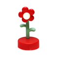 thumbnail image 4 of GROWTH TANK Creative Flower Table Lamp Night Light Portable Decorative Desk Lamp for Bedroom Red, 4 of 9