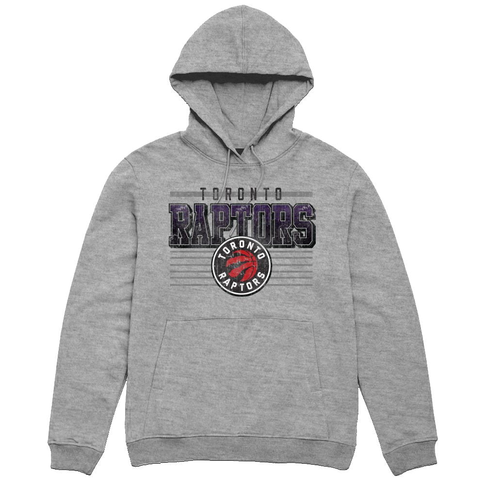 NBA Officially Licensed Toronto Raptors Vintage Grey Hoodie