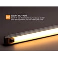 thumbnail image 2 of BLACK+DECKER LEDUC9-3WK LED Under Cabinet Lighting Kit with Motion Sensor, Dimmable for Kitchen, Tool-Free Install, Warm White 2700k, 9" Length, 3-Bars, 2 of 5