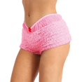 thumbnail image 3 of TINZ Women Lace Mini Skirt Low Rise Micro Skirt Asymmetrical Ruffle Hem Flared Lingerie Short Skirts Summer Pants Suits for Women Casual Summer Pants Pants Women Casual Figure Flattering, 3 of 4