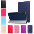 thumbnail image 2 of Magnetic Smart Shockproof Hybrid Leather PU Smart Flip Case Cover Stand For 2017 Amazon Kindle Alexa Fire 7 HD 8, 2 of 5