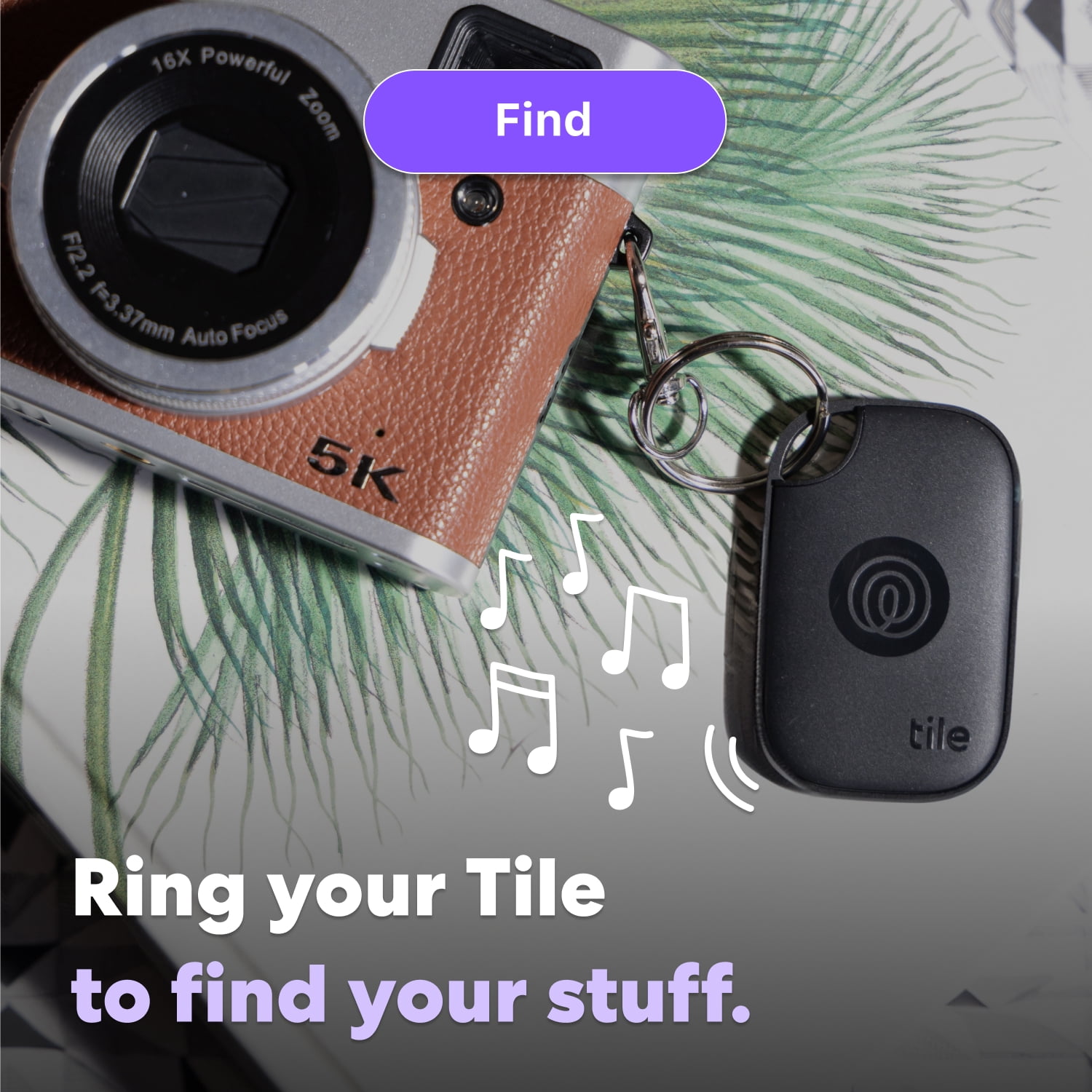 Life360 Tile Pro (2024) Bluetooth Tracker, both iOS and Android Compatible. 2-Pack