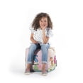 thumbnail image 2 of Pouf cube Janosch pour enfants – Pouf coloré en microfibre imprimée par Gouchee Home, 2 of 6