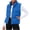 Blue, variant on Qholemyo Puffer Vest for Women Winter Warm Down Vests Sleeveless Zip Up Quilted Vest Outerwear Solid Casual Stand Collar Waistcoat Lightweight Comfy Padded Puffer Coat with Pockets