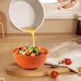 thumbnail image 5 of Natural Wheat Fiber Cereal Bowl | Large 19.5x9cm | Dishwasher & Microwave Safe | Stackable & Unbreakable | For Soup, Oatmeal, Pasta & Ice Cream, 5 of 5