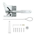 thumbnail image 1 of Heavy Duty Fence Gate Latch Self Locking Door Locks Gravity Latch Cable Pull, 1 of 8